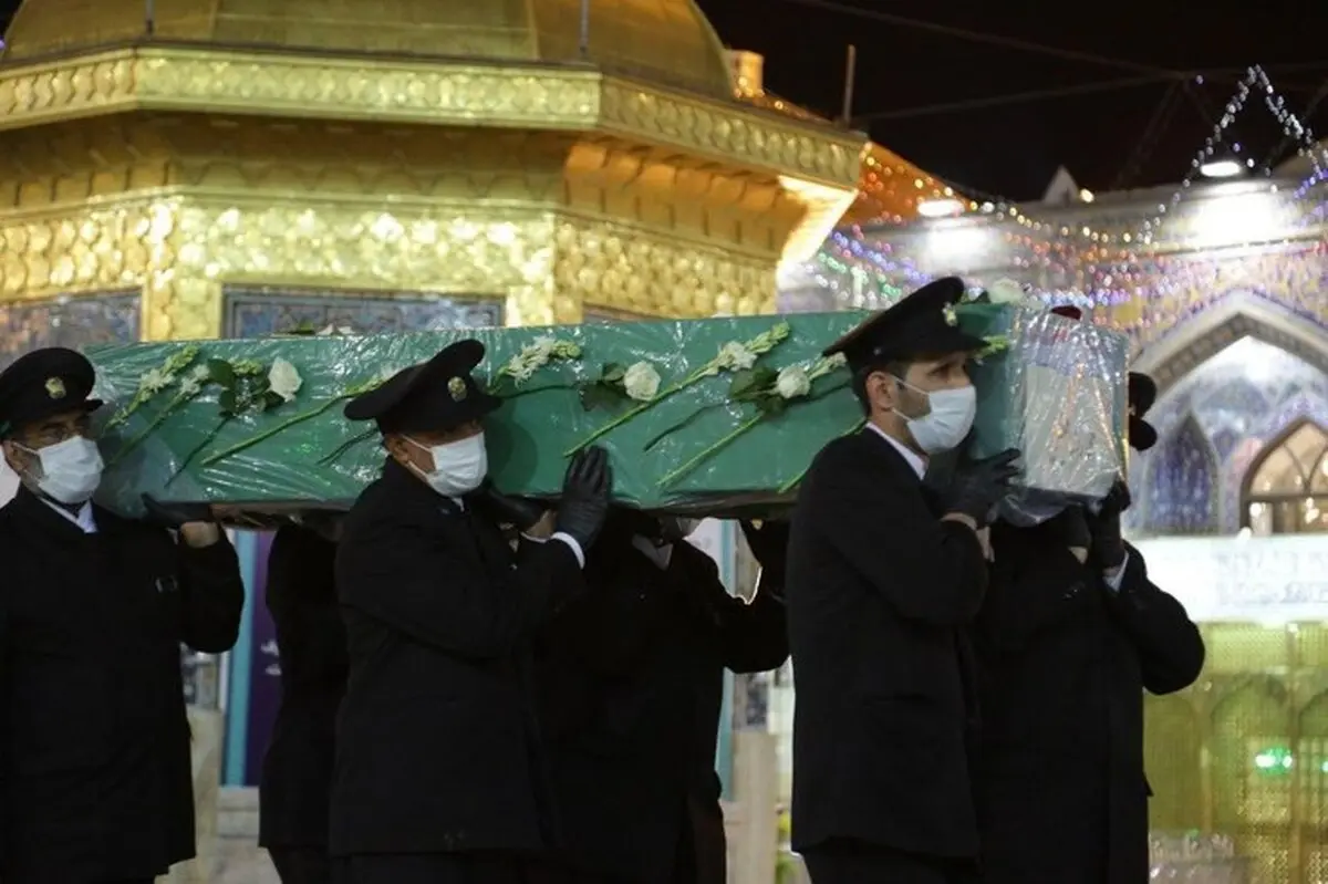 پیکر شهید افغانستانی مدافع حرم برای تشییع به مشهد منتقل شد.