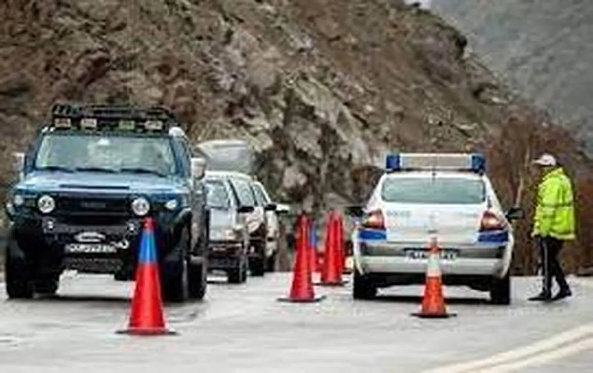 بسته شدن تمام ورودی‌های مازندران| پلیس راه مازندران: رانندگانی که توجه نکنند 500 هزارتومان جریمه می شوند