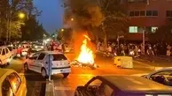 +۱۸ | فیلم هولناک از آتش زدن یک بسیجی در تهران توسط اغتشاشگران+ویدئو 
