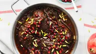 تا فصل اناره این مدل مرغ رو حتما بپز! | طرز تهیه مرغ ناردونی خوشمزه +ویدئو