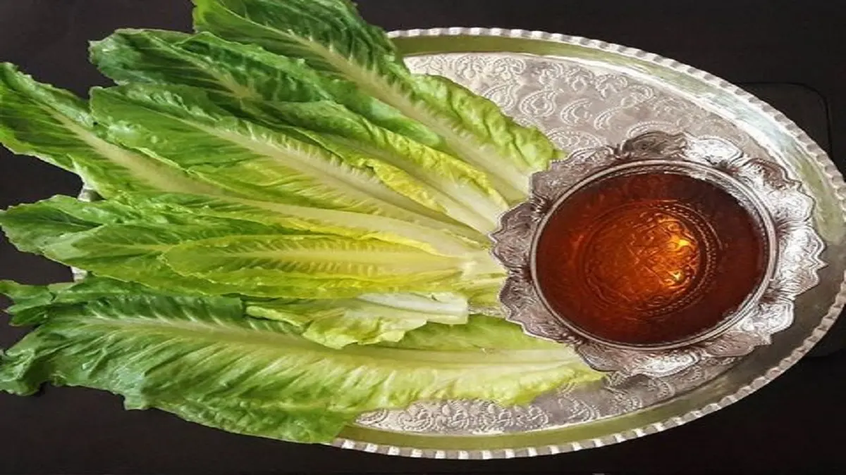 طرز تهیه سکنجبین سنتی | به همراه گارنیش کاهو و سس خیار سکنجبین +ویدئو