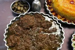 صفر تا صد تهیه خورشت گردو بادمجان اصل سرخه + دانلود ویدئو