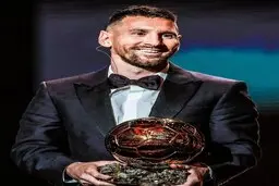 مسی فاتح توپ طلا شد