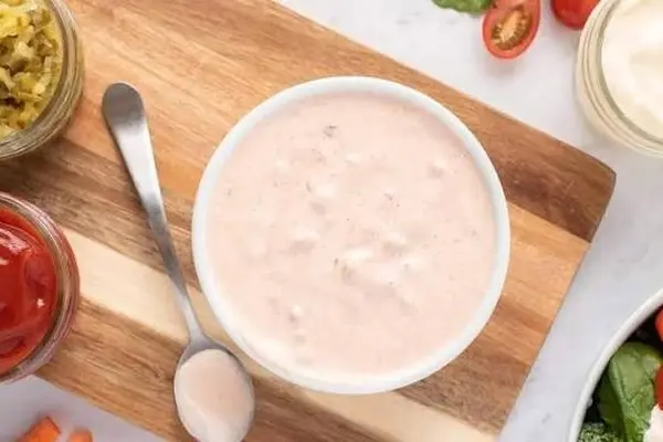 طرز تهیه سس هزار جزیره خانگی در ۵ دقیقه | دیگه سس هزار جزیره نخر!