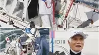 پیرمرد ماجراجو در 83 سالگی اقیانوس آرام را طی کرد! | کنیچی هوری انفرادی با قایق سفر کرد + تصویر