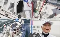 پیرمرد ماجراجو در 83 سالگی اقیانوس آرام را طی کرد! | کنیچی هوری انفرادی با قایق سفر کرد + تصویر