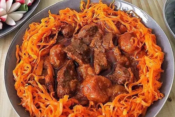 ناهار خورش هویج درست کن، محشر میشه | طرز تهیه خورش هویج با گوشت به روش سرآشپز مخصوص تبریزی