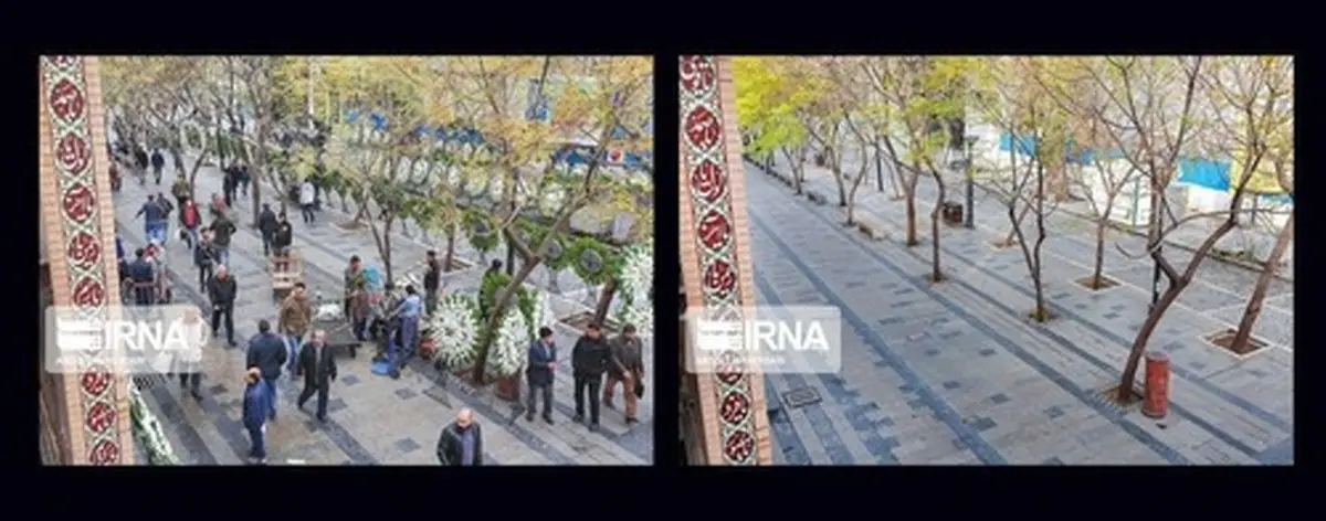 کرونا تهران را تغییرداد + عکس