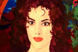 ازدواج این جوان با نقاشی ! + عکس های شوک آور جوان تبریزی