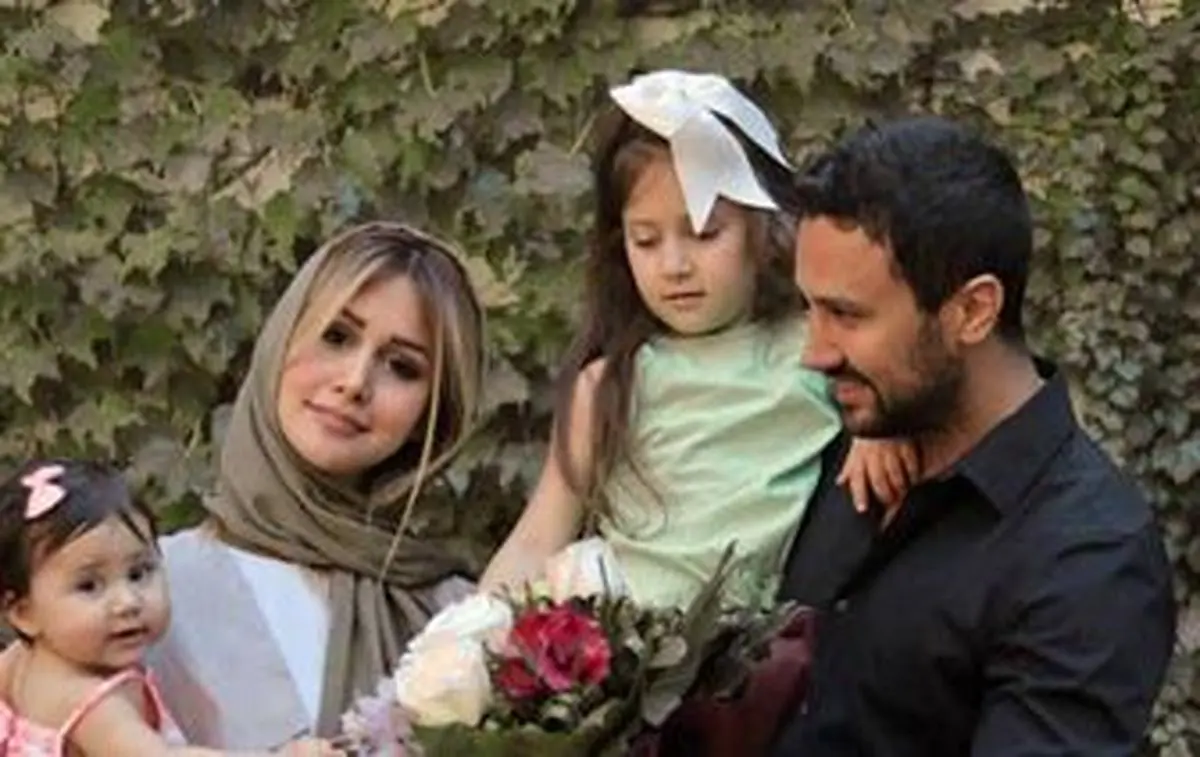 شاهرخ استخری با همسر و دخترانش در قشم+عکس 