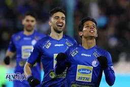 روحیه بالای آبی‌ها با خوشحالی به سبک دیاباته/عکس