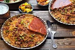 یک غذای خیلی خوشمزه | لوبیا پلو رو این مدلی بپز!