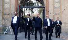 بازدید رئیس جمهور از کاخ سعدآباد | اطلاع از آخرین خسارات وارده در جریان جنگ اخیر
