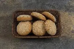 یک کلوچه فوری و بدون دردسر در کمترین زمان ممکن بپز! | طرز تهیه کلوچه کنجدی فقط با یک تخم مرغ +ویدئو