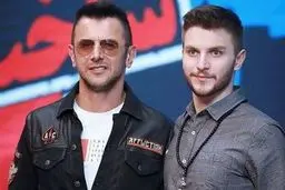 عکسی جالب و دیده نشده از پسرِ «امین حیایی» +عکس