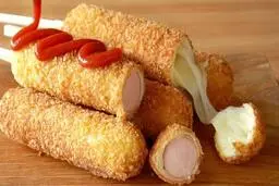 ترفند تهیه کورن‌داگ ژاپنی | تماشای یک دستور ساده و خوشمزه +ویدئو