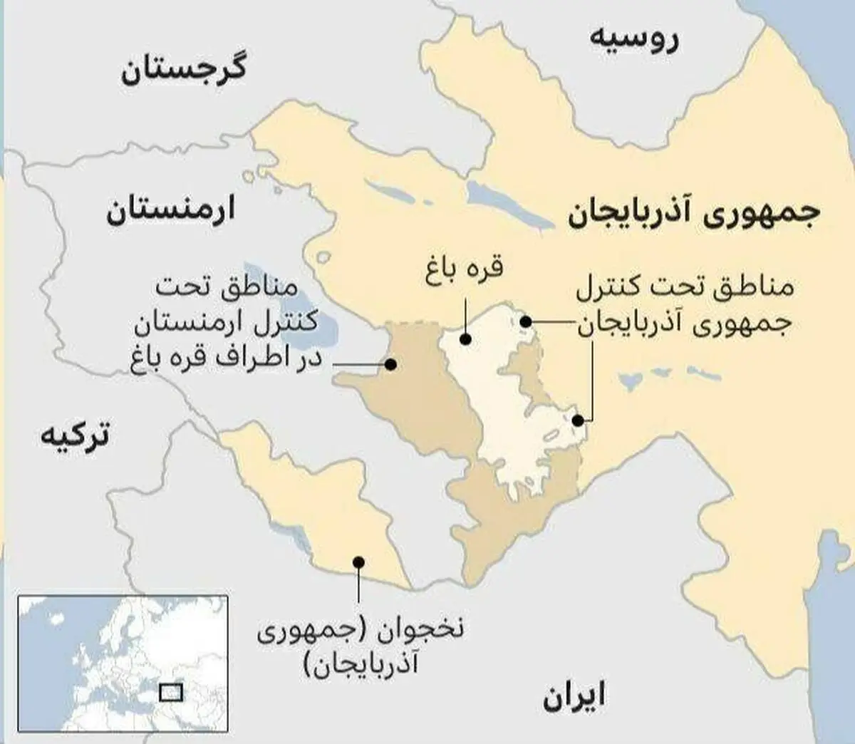 توافق ارمنستان و آذربایجان؛ آینده نامعلوم قره باغ