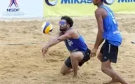 قهرمانی تیم والیبال ساحلی «الف» ایران در آسیا