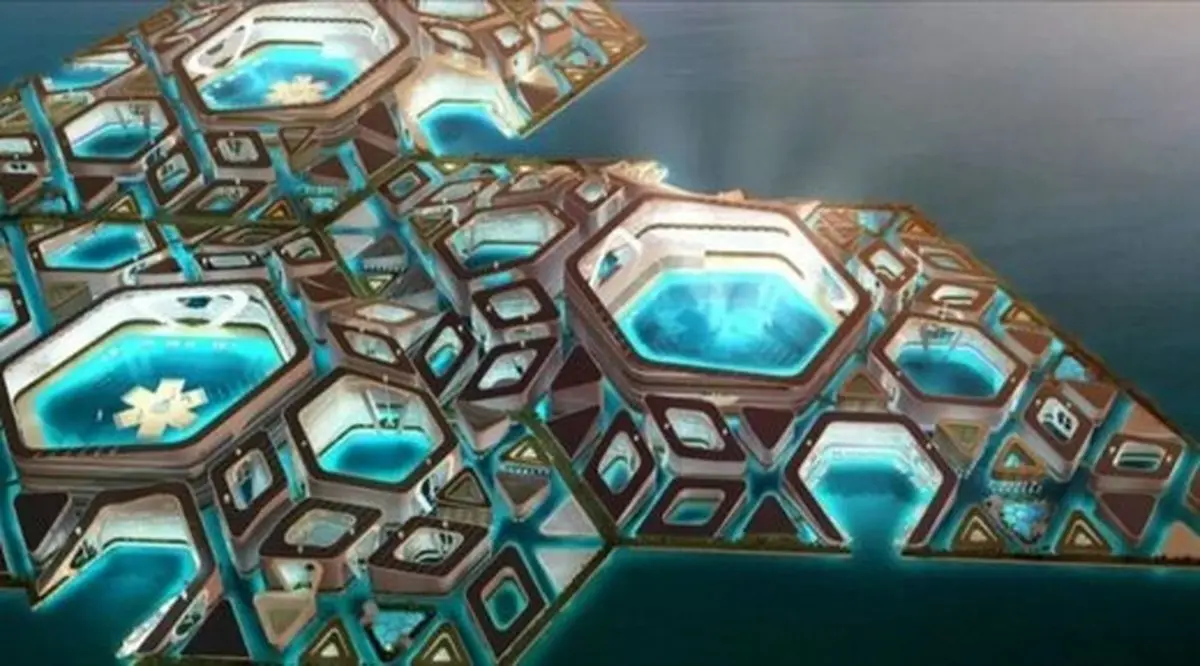 ایده های حیرت‌انگیز چین برای ساخت یک شهر لاکچری در اعماق اقیانوس! + عکس