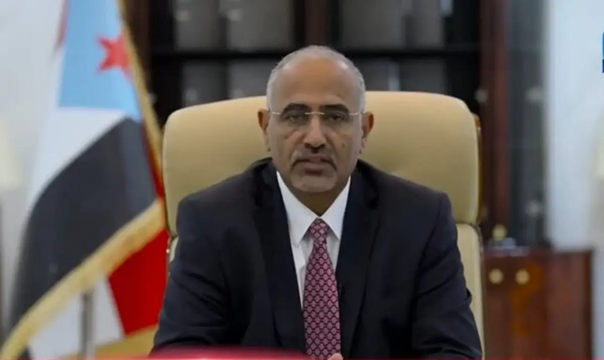 اولین اظهارات عیدروس الزبیدی پس از فرار از یمن و انتقال به امارات