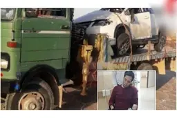 اولین تصاویر از حامد سلطانی بعد از تصادف هولناکش +ویدئو