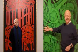 مروری در آثار نقاشی‌خط محمد احصایی