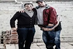 عکس یادگاری جالب سعید آقاخانی و عادل فردوسی پور 
