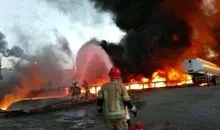 حمله به چهارمین پالایشگاه بزرگ نفت جهان | آتش‌سوزی و انفجار در مجتمع صنعتی رویس