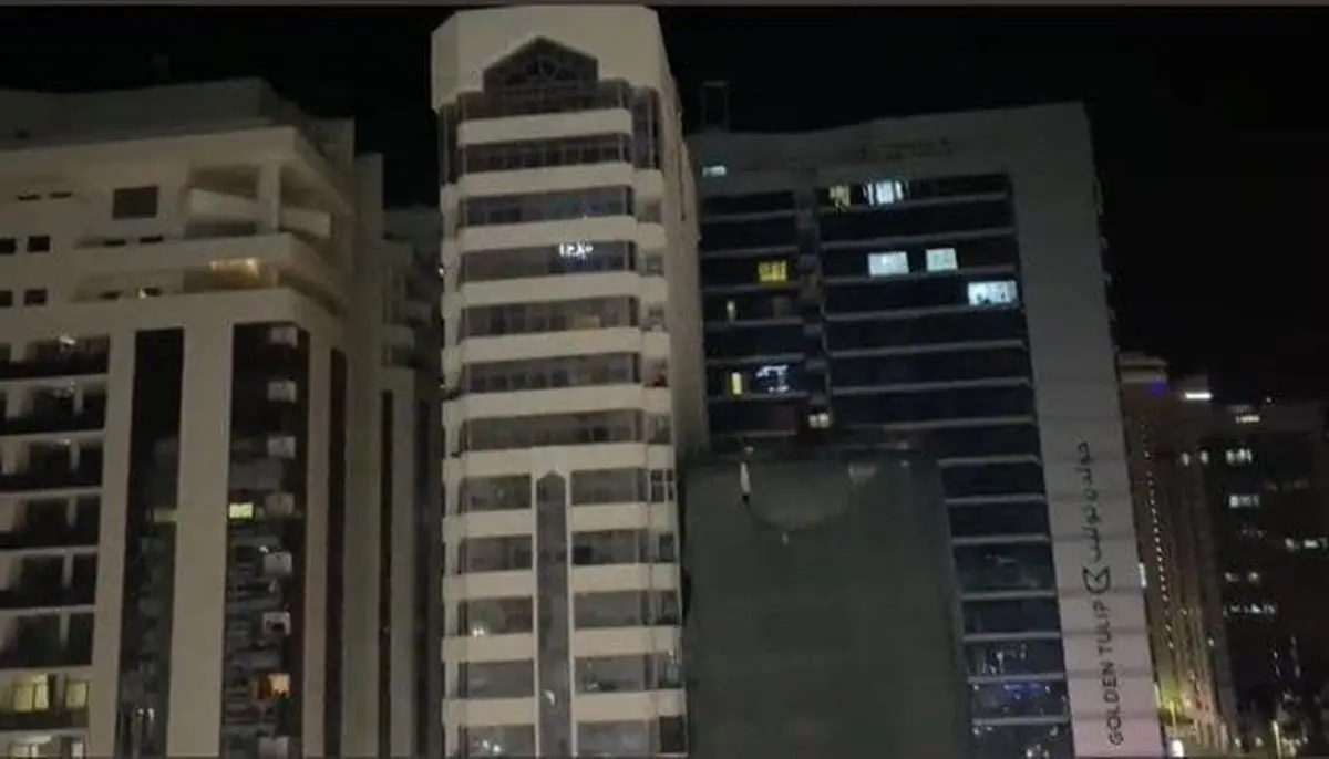 ویدیویی که خبرنگار برزیلی از انفجار در ابوظبی منتشر کرد
