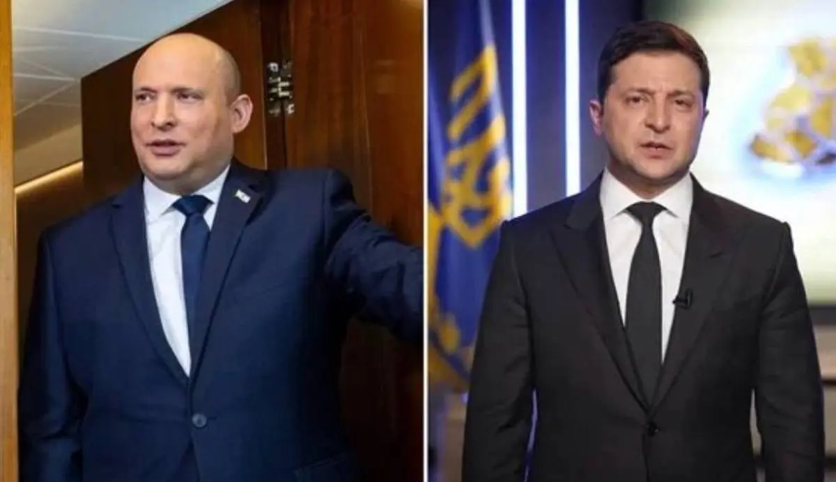 افشاگری دو پایگاه خبری: نفتالی بنت، رییس‌جمهور اوکراین را مجبور به تسلیم در برابر پوتین کرده است