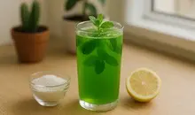 طرز تهیه شربت نعنای خانگی | این شربت رو درست که تو این هوا می‌چسبه! +ویدئو