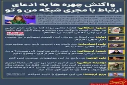 واکنش چهره ها به ادعای ارتباط با "سالومه" مجری شبکه " من و تو"