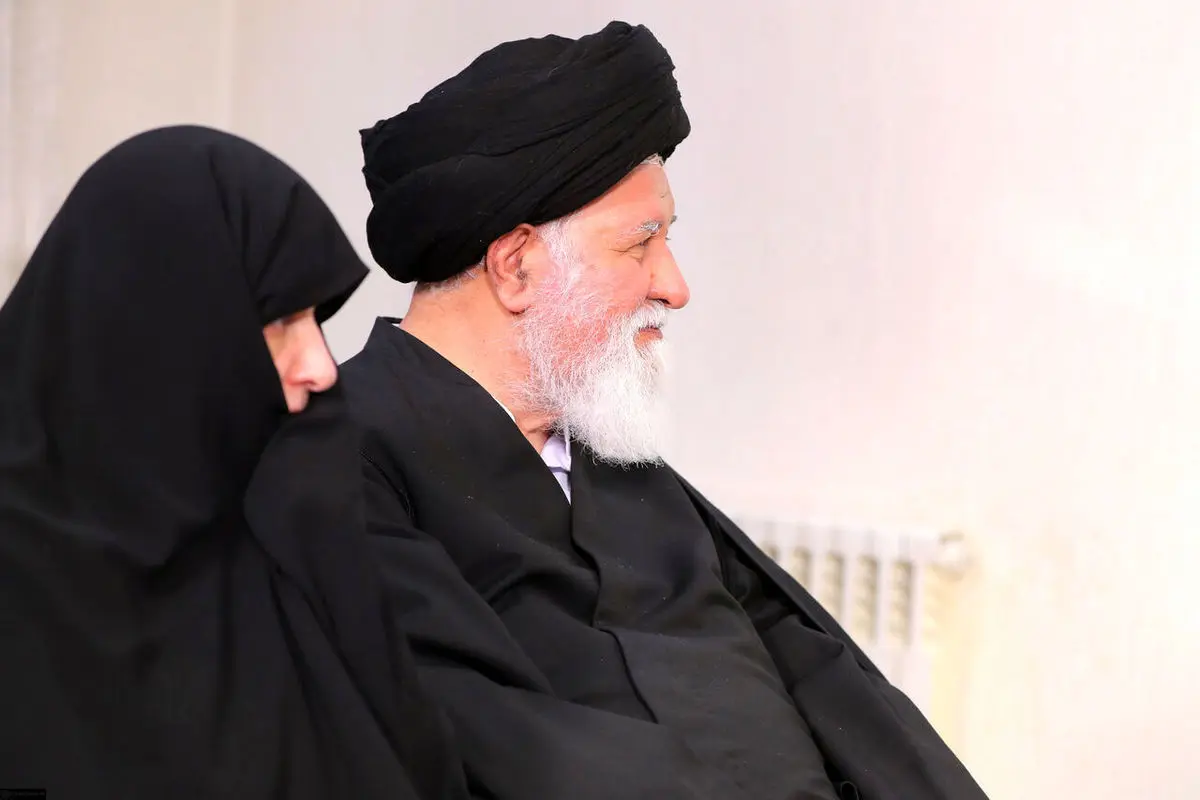 گریه‌های جمیله علم الهدی برای ابراهیم رئیسی +تصویر