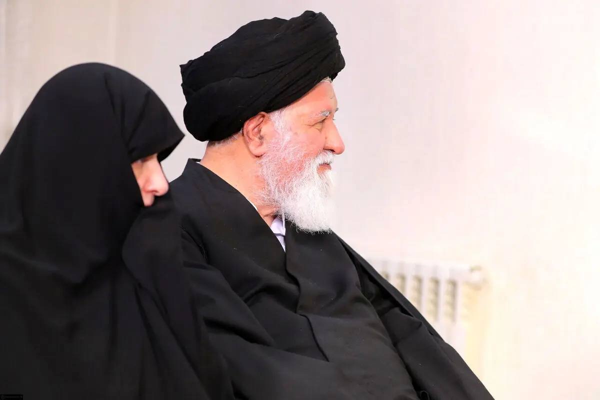 گریه‌های جمیله علم الهدی برای ابراهیم رئیسی +تصویر