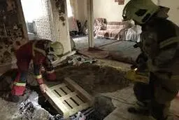 انفجار در منزل مسکونی حادثه آفرید+ویدئو