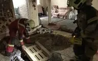 انفجار در منزل مسکونی حادثه آفرید+ویدئو