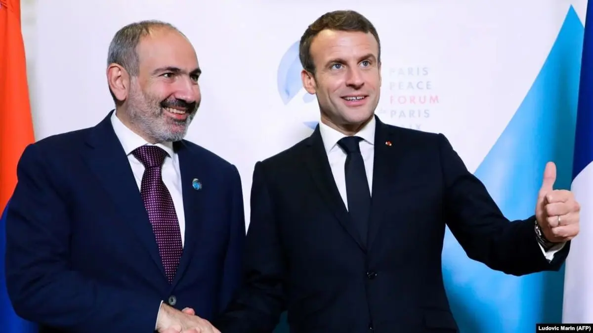 فرانسه از ارمنستان در برابر جمهوری آذربایجان حمایت کرد