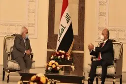 
دیدار ظریف با برهم صالح در عراق
 