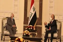
دیدار ظریف با برهم صالح در عراق
 