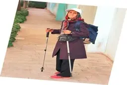 بانوی ۷۶ ساله تهرانی، سالمند قهرمان