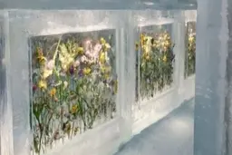 
هتل یخی با جادوی عطر گیاهان معطر+تصاویر
