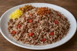 طرز تهیه پلو مخلوط سماقی | یه پلو مخلوط خوشمزه ایرانی درست کن! +ویدئو