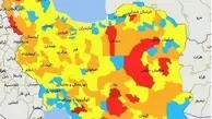 آخرین رنگ بندی کرونایی کشور  |  شهرهای زرد رنگ نیز به عدد ۲۹۱ شهر رسید 