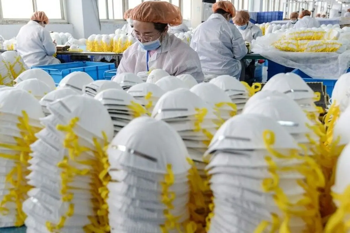 چین: از اسفندماه تا امروز حدود 4 میلیارد ماسک فروخته ایم 