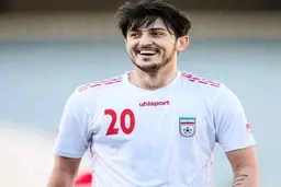 مصدومیت تلخ سردار آزمون در بازی ایران و ترکمنستان |+ ویدئوی خارج کردن سردار از استادیوم