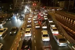 محدودیت‌ تردد  |  جریمه ۲۰۰ هزارتومانی برای خودروهای بدون مجوز