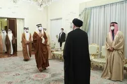 مشاور امنیت ملی امارات با رئیس جمهور دیدار کرد