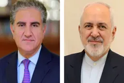 گفتگوی تلفنی محمد جواد ظریف وشاه محمود قریشی