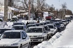 بحران مدیریت بعد از بارش برف در رشت