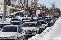 بحران مدیریت بعد از بارش برف در رشت